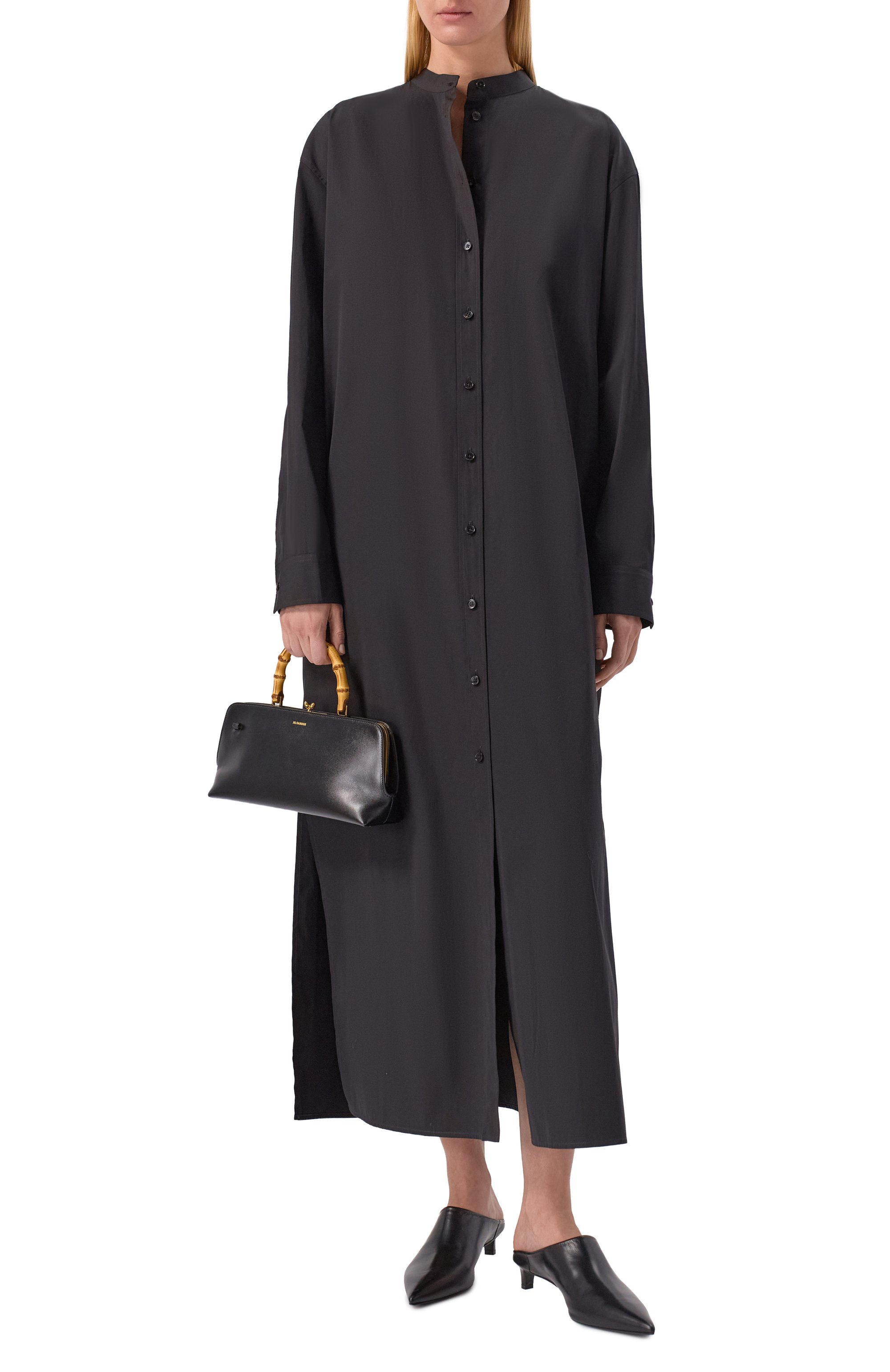 Хлопковое платье JIL SANDER, арт. J40CT0237/J45292, фото 2