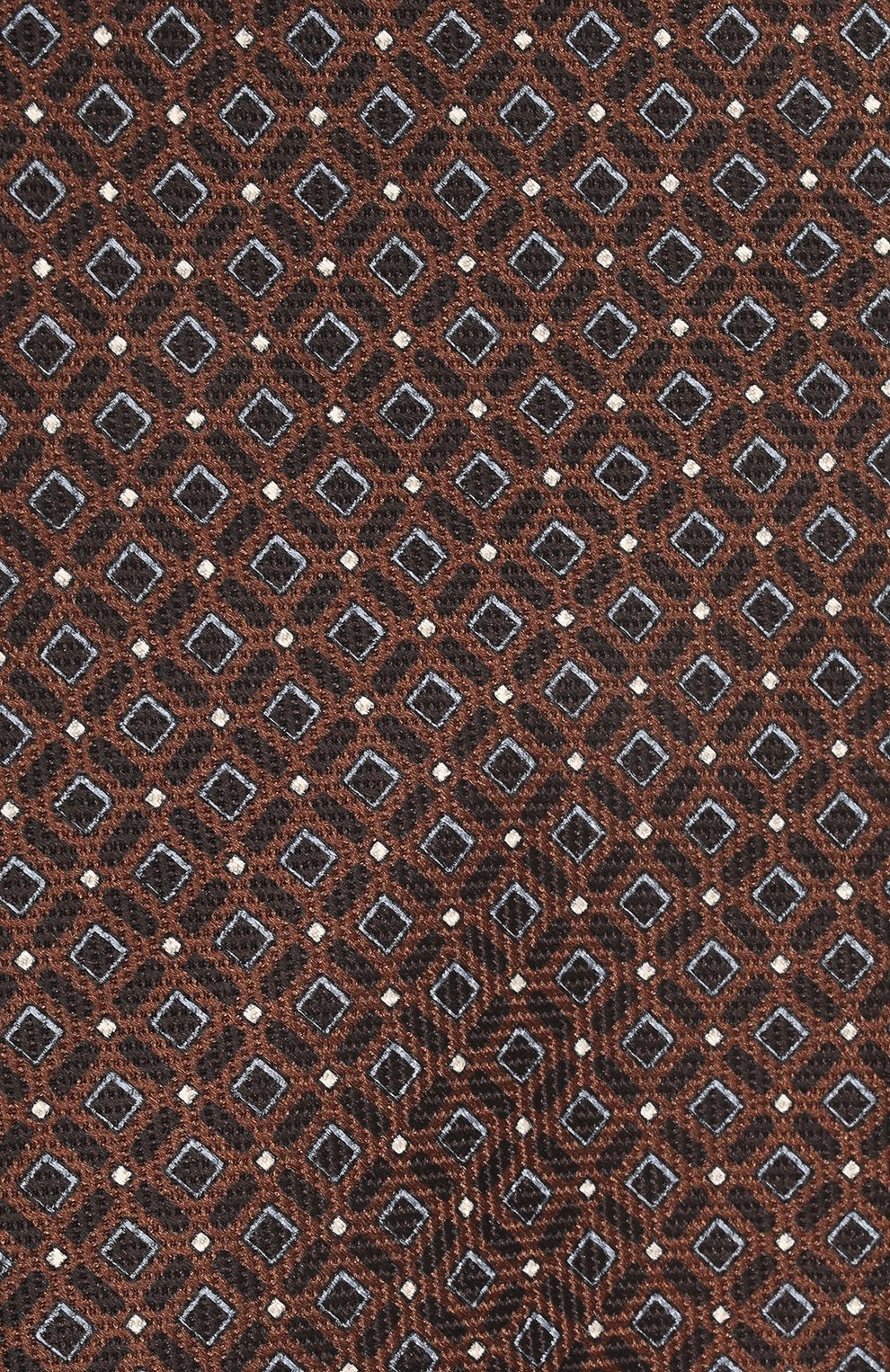 Шелковый галстук BRIONI коричневого цвета по цене 25950 руб., арт. 062I00/P041H, фото 3 Шелковый галстук BRIONI, арт. 062I00/P041H, фото 3