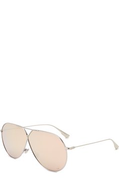 Женские солнцезащитные очки DIOR EYEWEAR серебряного цвета, арт. DI0RSTELLAIRE3 010 | Фото 1 (Региональные ограничения белый список (Axapta Mercury): Не проставлено; Нос: Не проставлено; Тип очков: С/з; Статус проверки: Требуются правки, Проверена категория; Материал сплава: Проверено)