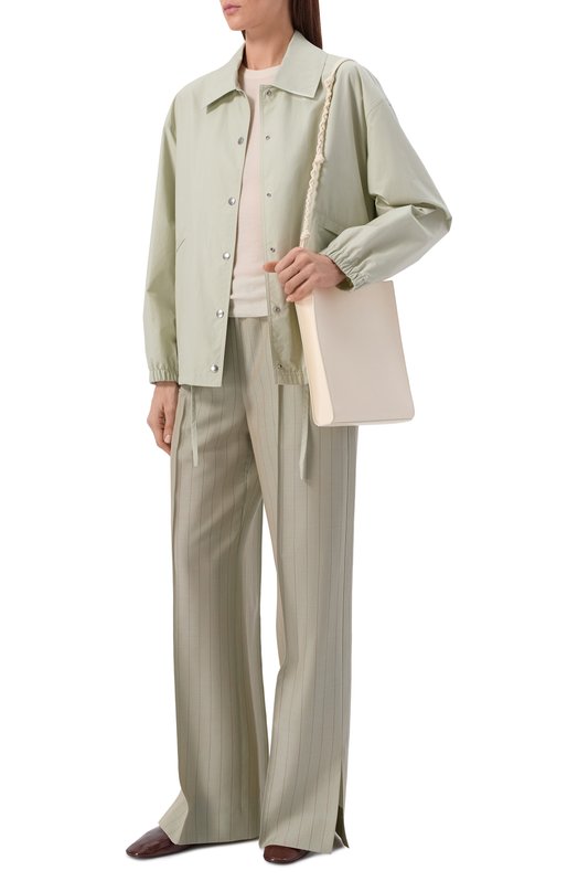 Хлопковая куртка Jil Sander J04AM0001-J45026 Зелёный  J04AM0001-J45026 Фото 2