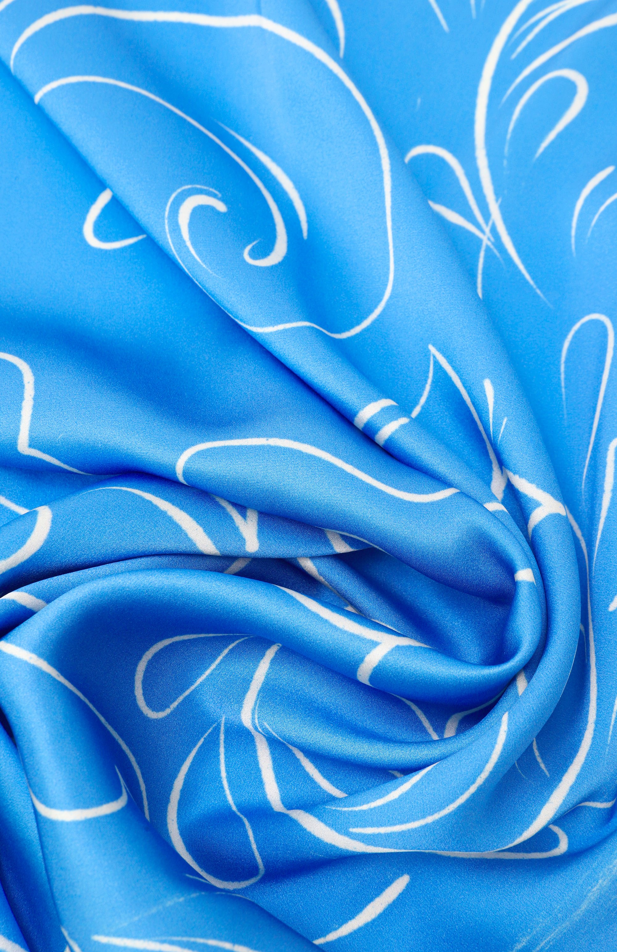 Шелковый платок ХОХЛОМА Х АЛЕНА АХМАДУЛЛИНА, арт. WTA2242, фото 3