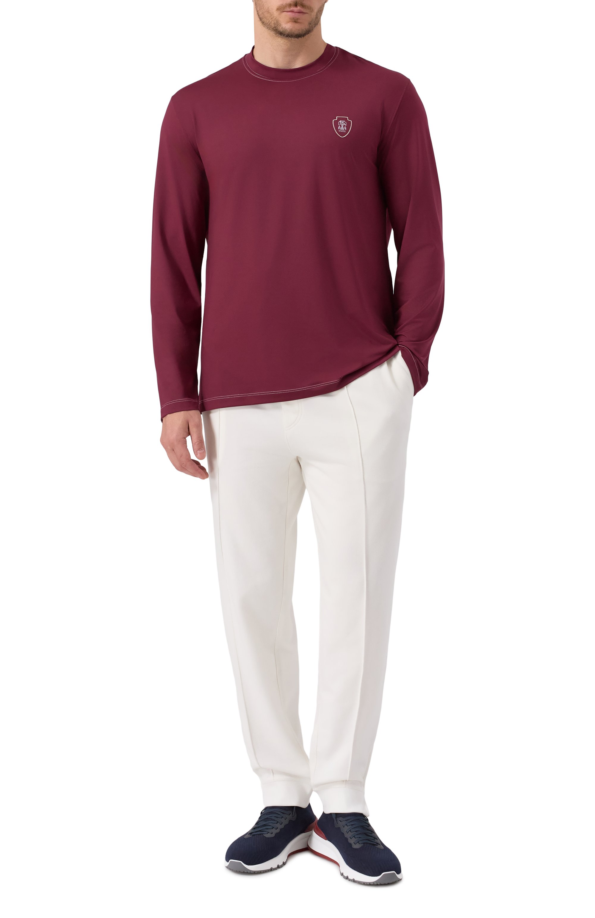 Текстильные кроссовки BRUNELLO CUCINELLI, арт. MZUPMB0252, фото 2