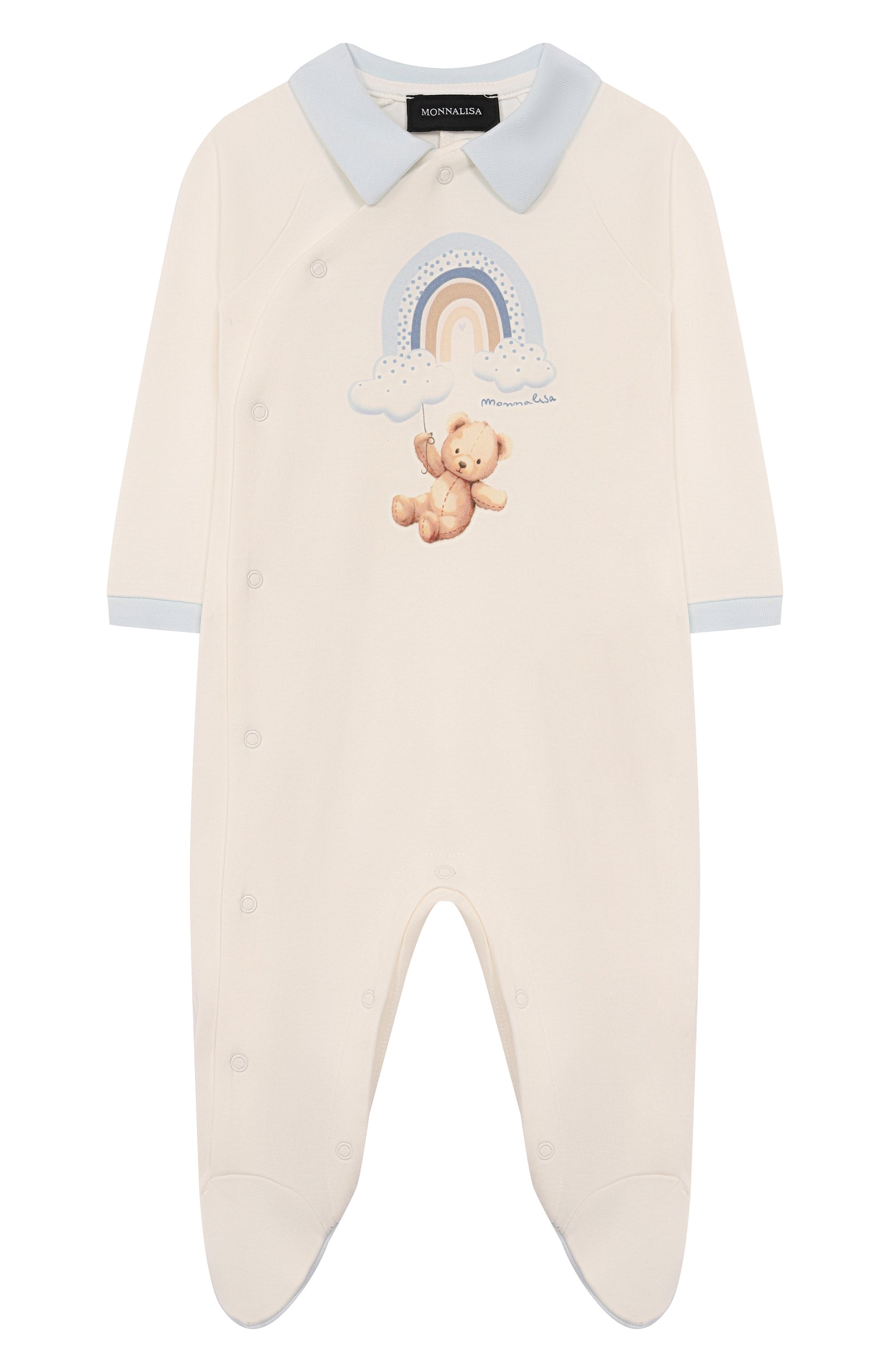 Хлопковый комбинезон MONNALISA, арт. 22F201, фото 1