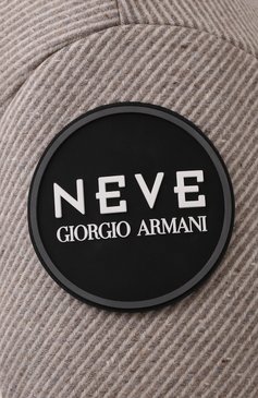 Мужская пуховая куртка GIORGIO ARMANI бежевого цвета, арт. 1WG0C06P/T0317 | Фото 5 (Рукава: Длинные; Материал внешний: Кашемир, Шерсть; Материал подклада: Синтетический материал; Кросс-КТ: Куртка; Материал утеплителя: Пух и перо; Мужское Кросс-КТ: пуховик-короткий; Длина (верхняя одежда): До середины бедра; Стили: Кэжуэл; Материал сплава: Проставлено; Драгоценные камни: Проставлено)