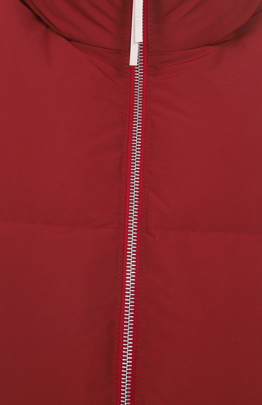 Пуховый жилет Jil Sander J40AF0169-J74276 Красный  J40AF0169-J74276 Фото 6