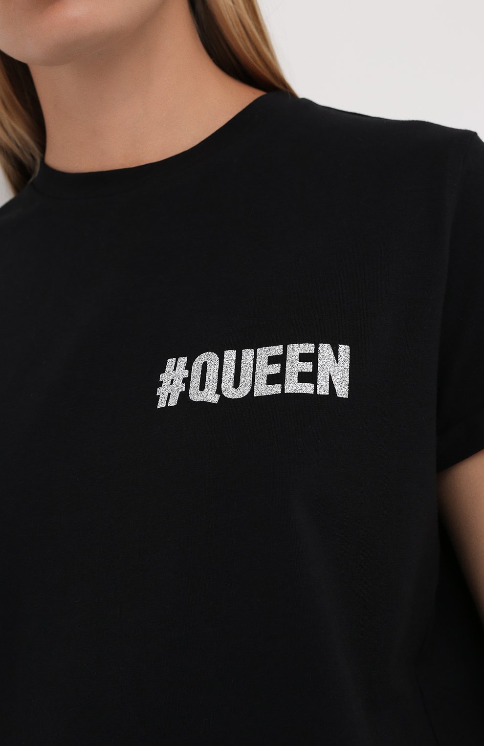 Хлопковая футболка SEVEN LAB, арт. T20-#Q-G021 black, фото 5