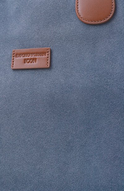 Сумка-тоут icon EMPORIO ARMANI голубого цвета по цене 99950 руб., арт. EM005885/AF25634, фото 5 Сумка-тоут icon EMPORIO ARMANI, арт. EM005885/AF25634, фото 5