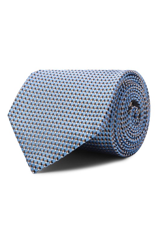 Шелковый галстук Brioni 061D00/PD490 Голубой 061D00/PD490