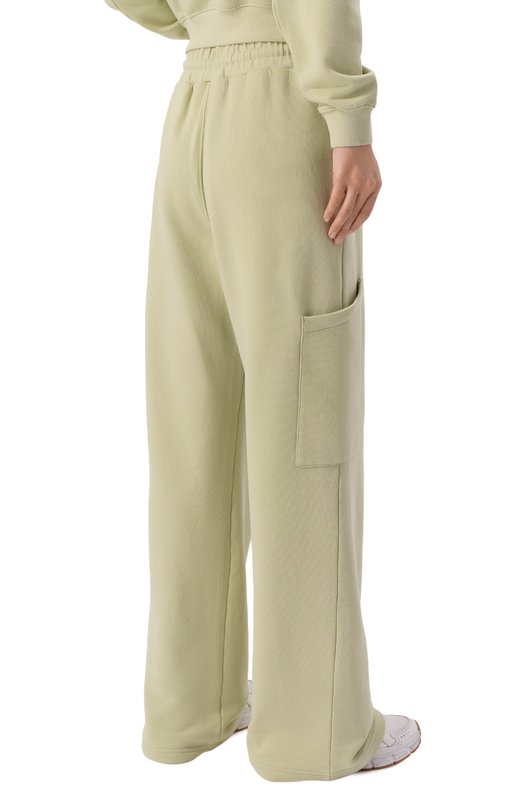 Хлопковые брюки-карго Off-White 0WCH025F25FLE001 Зелёный  0WCH025F25FLE001 Фото 4