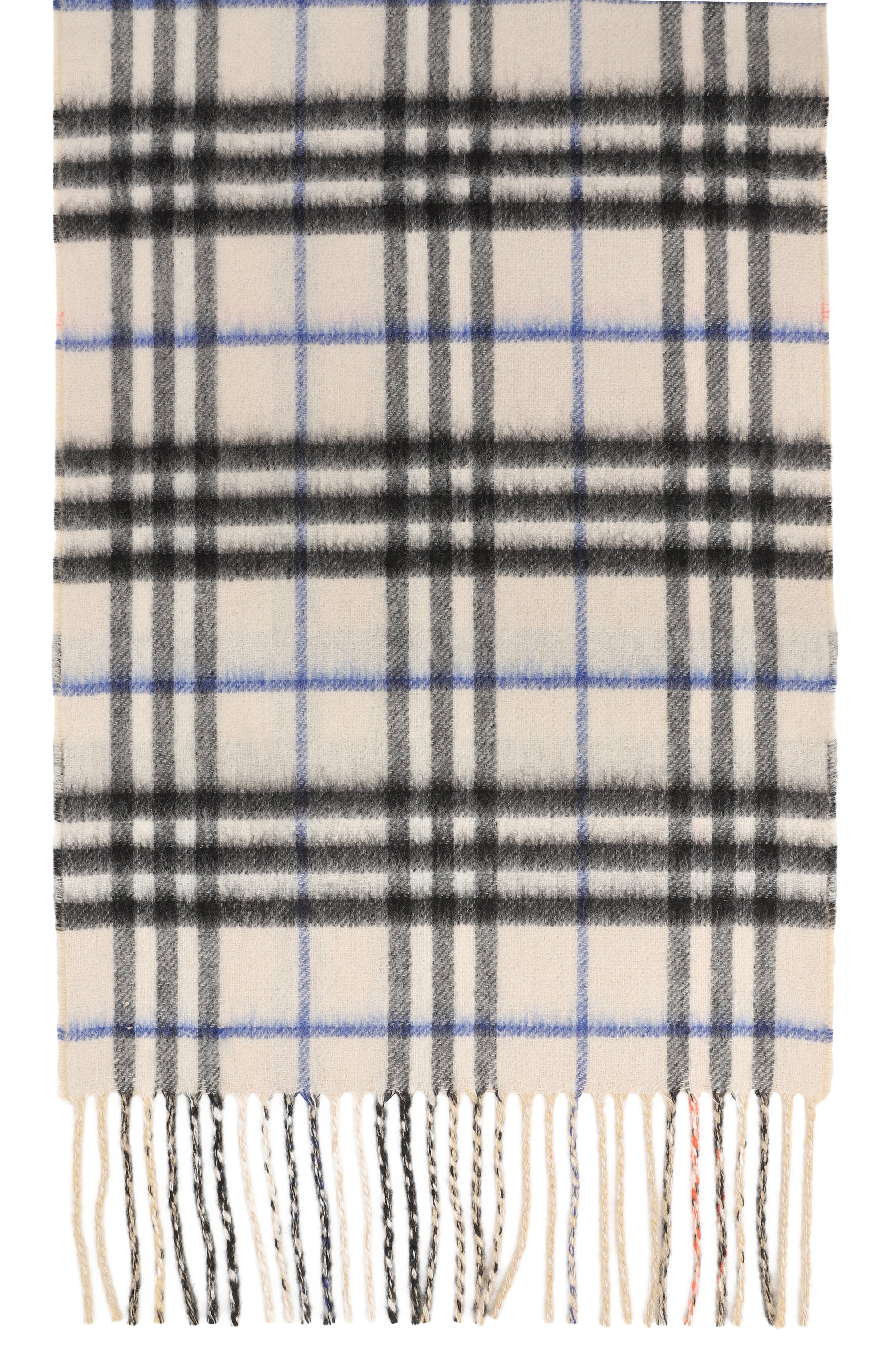 Двусторонний шарф BURBERRY серого цвета по цене 84700 руб., арт. 8090952, фото 5 Двусторонний шарф BURBERRY, арт. 8090952, фото 5