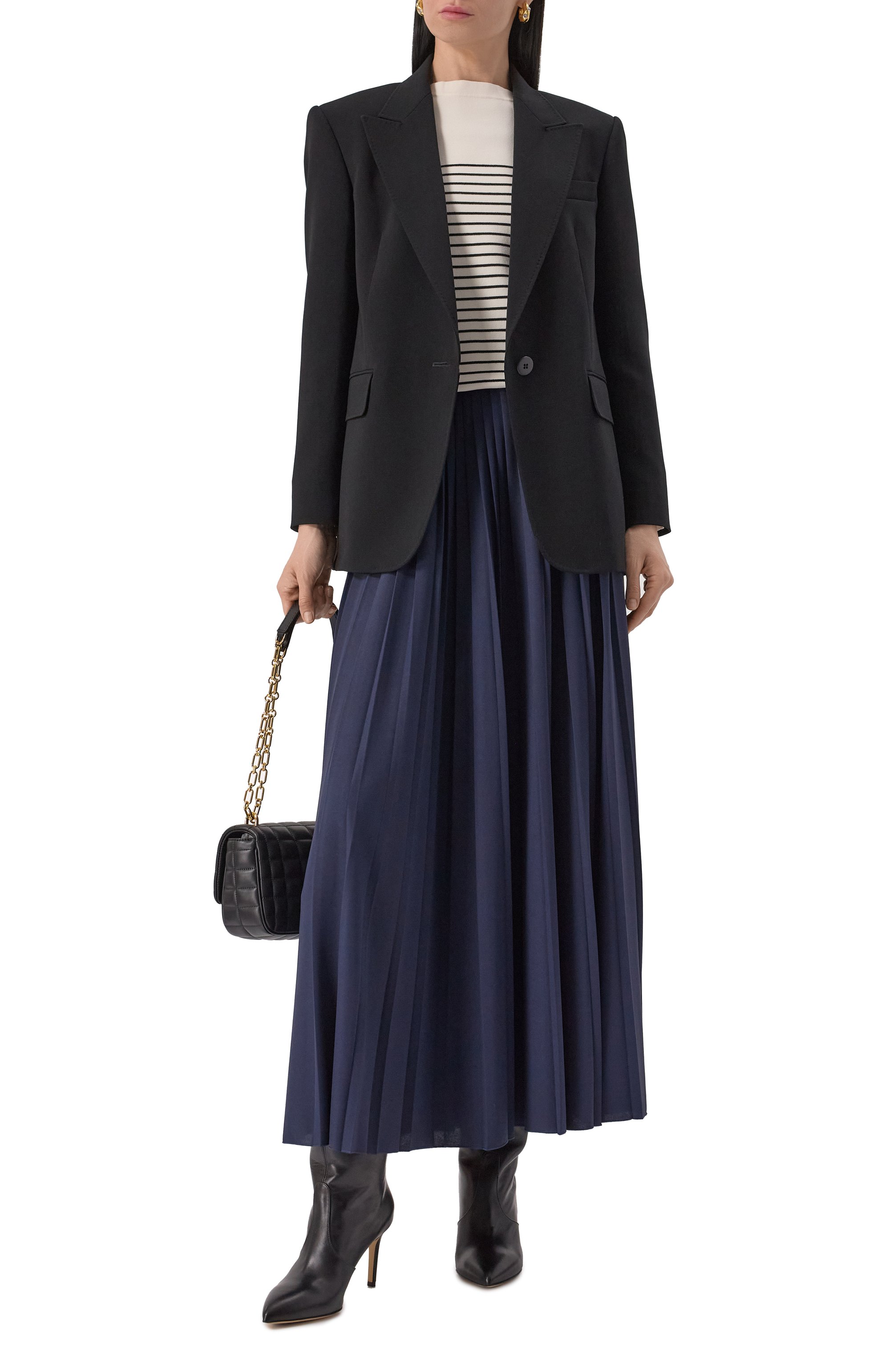 Плиссированная юбка WEEKEND MAX MARA, арт. BLEU, фото 2