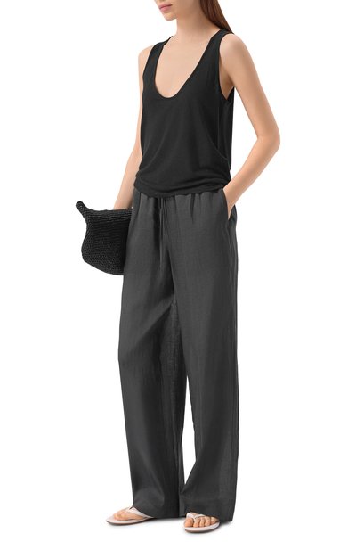 Брюки mykonos 12 STOREEZ темно-серого цвета по цене 13000 руб., арт. 137466, фото 2 Брюки mykonos 12 STOREEZ, арт. 137466, фото 2