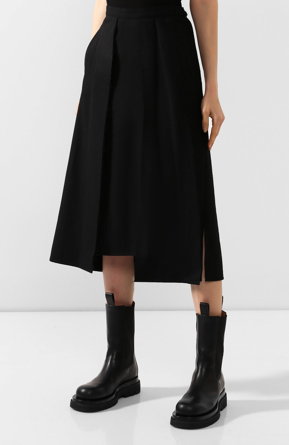 Шерстяная юбка YOHJI YAMAMOTO, арт. NC-S12-101, фото 3