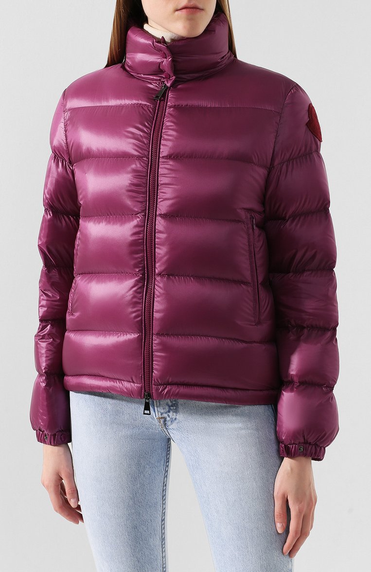 Женская куртка moncler copenhague MONCLER фиолетового цвета, арт. E2-093-45369-00-C0183 | Фото 3 (Материал внешний: Синтетический материал; Материал утеплителя: Пух и перо; Женское Кросс-КТ: Пуховик-куртка; Статус проверки: Проверена категория, Проверено; Материал подклада: Синтетический материал; Рукава: Длинные; Длина (верхняя одежда): Короткие; Кросс-КТ: Куртка, Утепленные; Драгоценные камни: Проставлено; Материал сплава: Проверено, Проставлено)