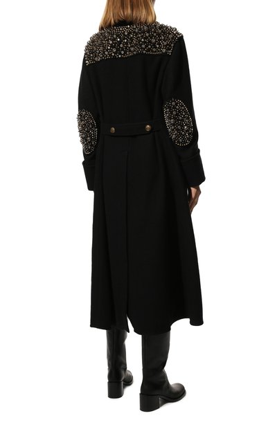 Шерстяное пальто MIU MIU, арт. MS1871-1ZQT-F0002, фото 4