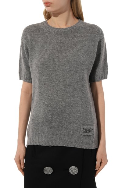 Пуловер из шерсти и кашемира PRADA, арт. P24T0P-1YIP-F0031-192, фото 3