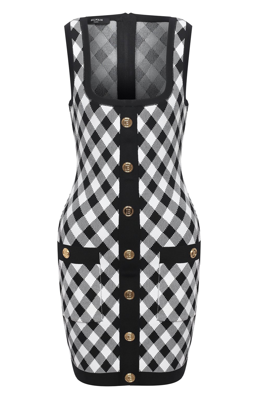 Платье из вискозы BALMAIN, арт. VF16057/K213, фото 1
