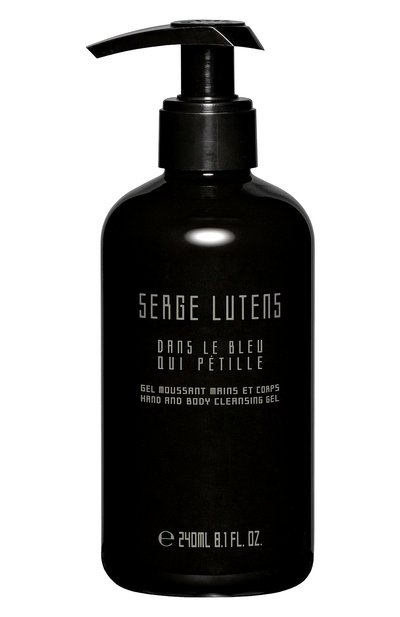 Женского очищающий гель для рук и тела dans le bleu qui pétille (240 ml) SERGE LUTENS, арт. 82100326SL