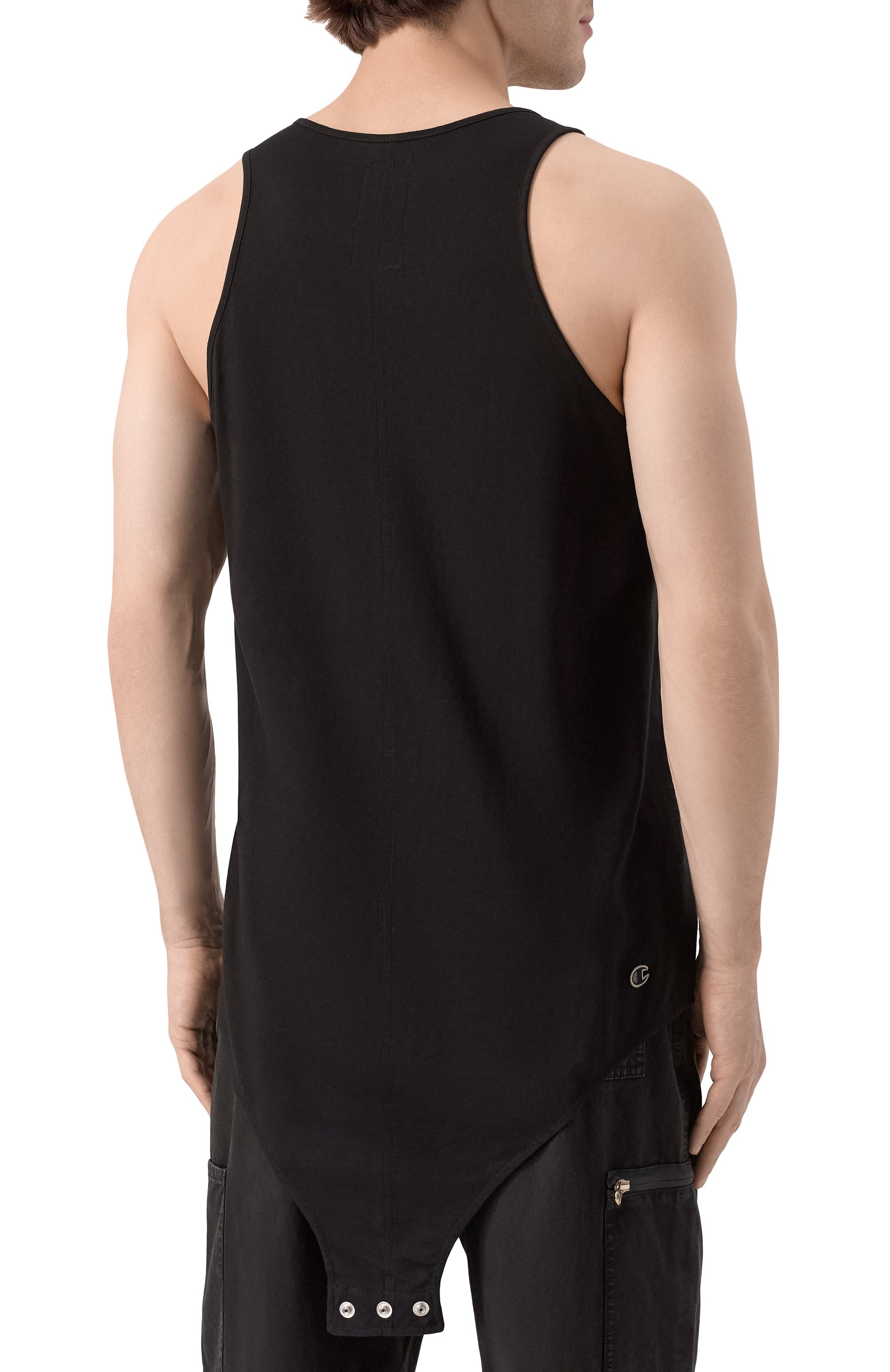 Хлопковая майка rick owens x champion RICK OWENS, арт. CM01E1678/CHJG, фото 4