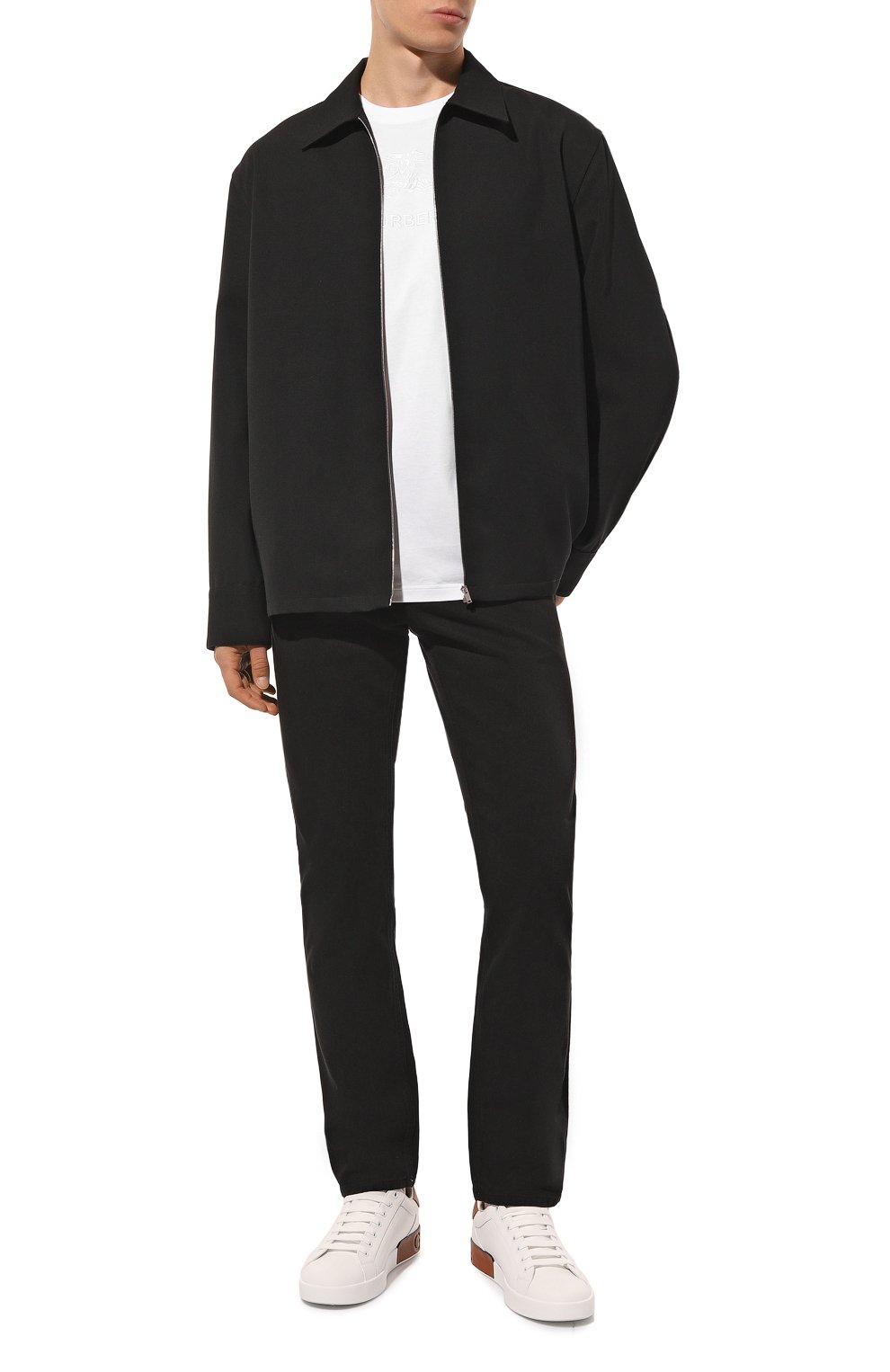 Хлопковая футболка BURBERRY, арт. 8072751, фото 2