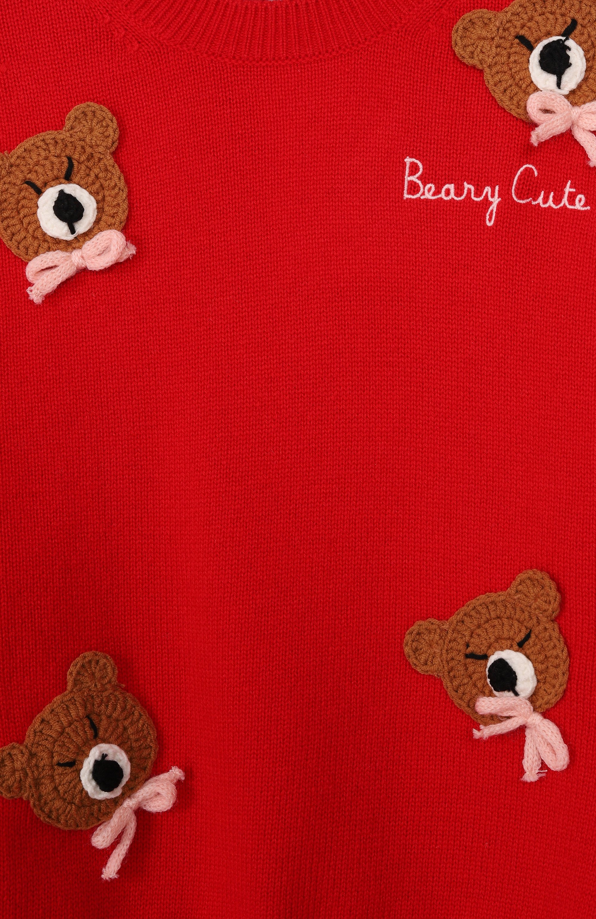 Пуловер из шерсти и вискозы MC2 SAINT BARTH, арт. L0UI003-02387I/L0UISE JR, фото 3