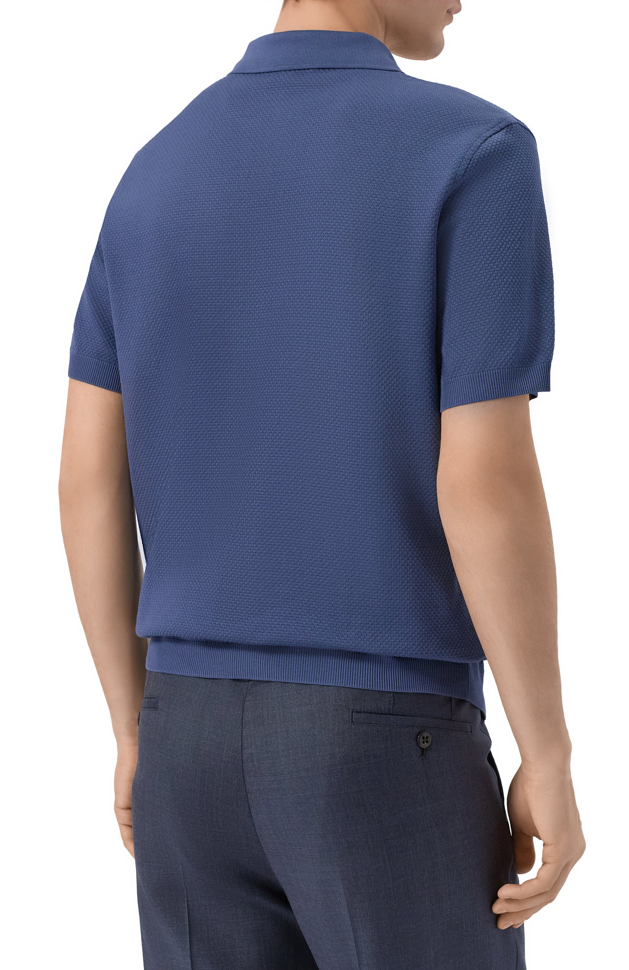 Хлопковое поло CORNELIANI, арт. 27G519/2725027, фото 4