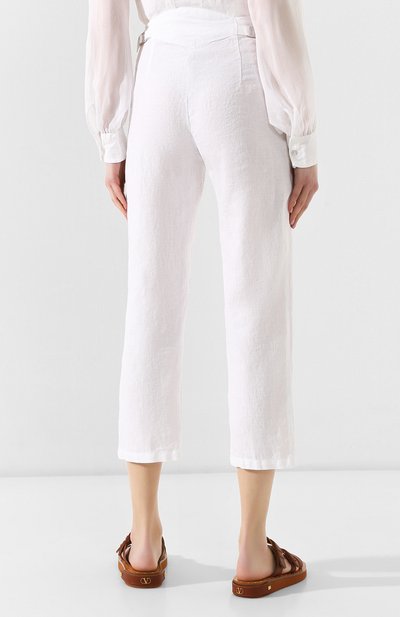 Льняные брюки 120% LINO, арт. P1W2995/0253/000, фото 4