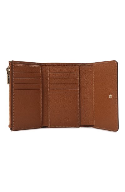 Кожаное портмоне TOD’S коричневого цвета по цене 37450 руб., арт. XAWENBB3300Q0N, фото 3 Кожаное портмоне TOD’S, арт. XAWENBB3300Q0N, фото 3