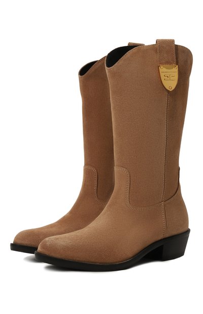 Замшевые сапоги ELISABETTA FRANCHI LA MIA BAMBINA, арт. F4A6-E0155-1279524/30-34, фото 1