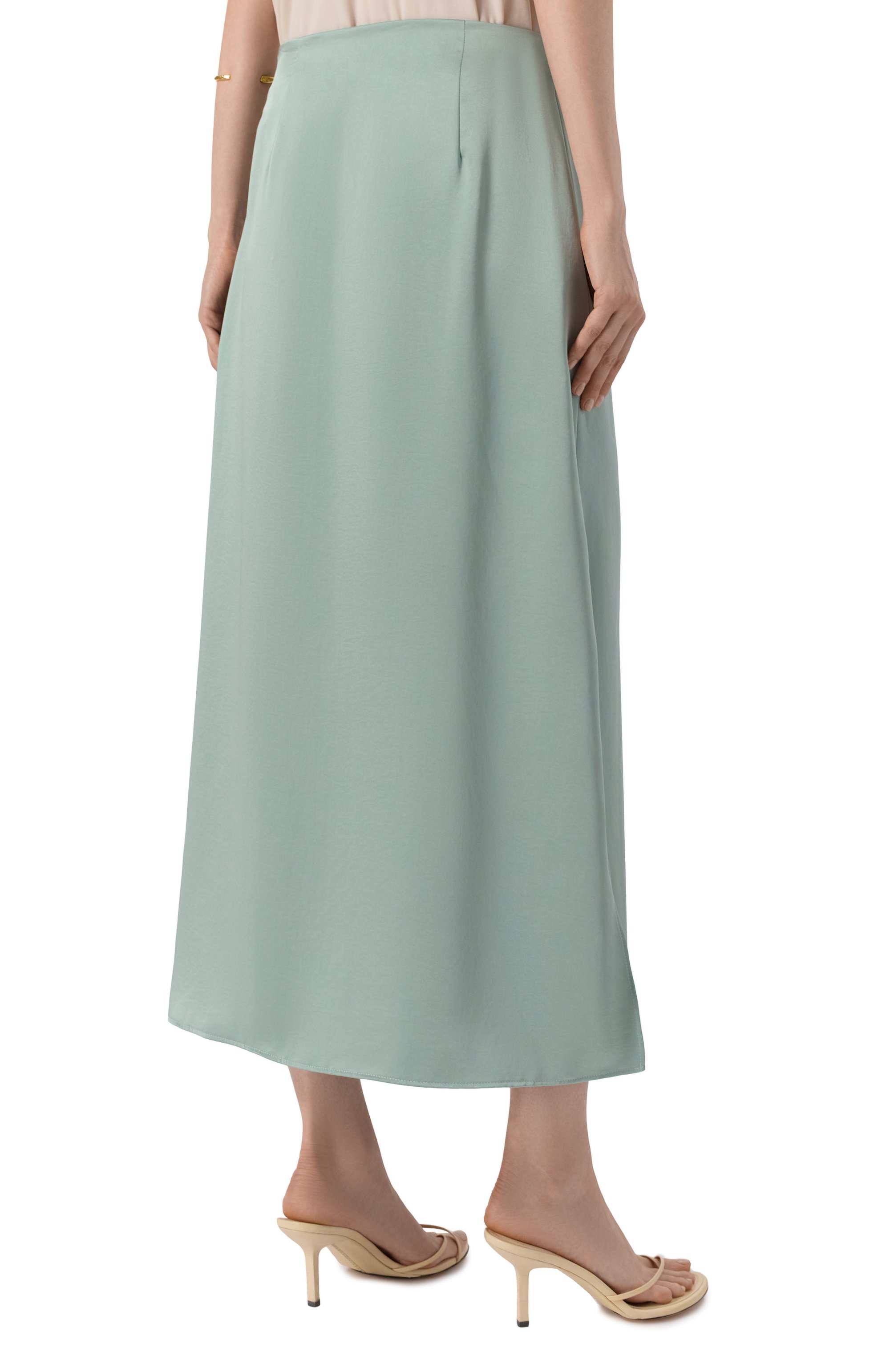 Юбка WEEKEND MAX MARA светло-зеленого цвета по цене 24500 руб., арт. ANGEL0, фото 4 Юбка WEEKEND MAX MARA, арт. ANGEL0, фото 4