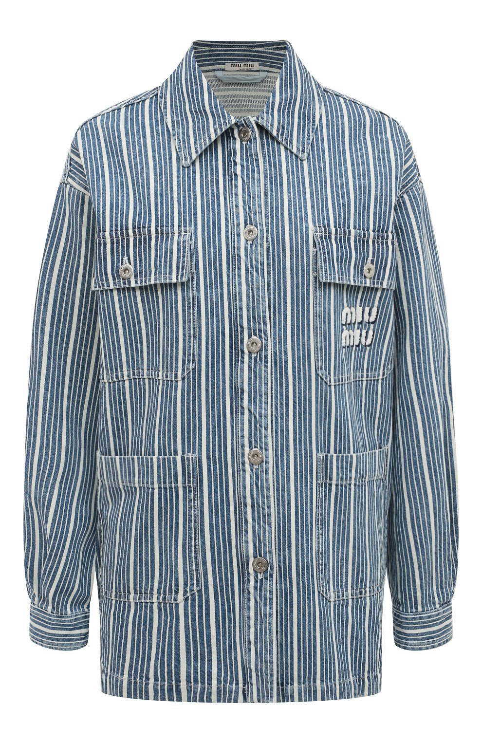 Джинсовая куртка MIU MIU, арт. GWB139-10DT-F0008, фото 1