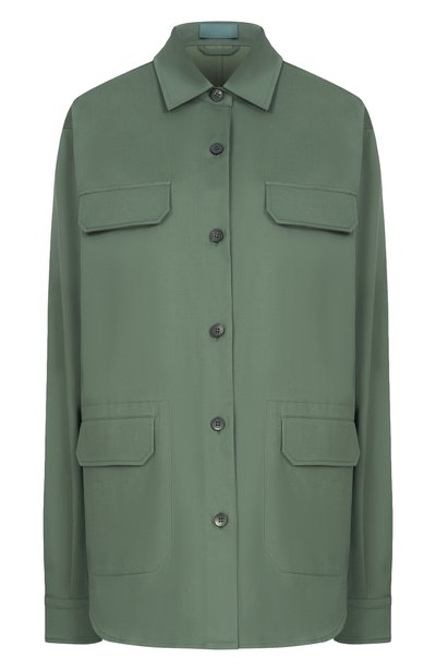 Женская рубашка из хлопка и шелка MVST, арт. M26.CSW.B412/SILK P0PELINE
