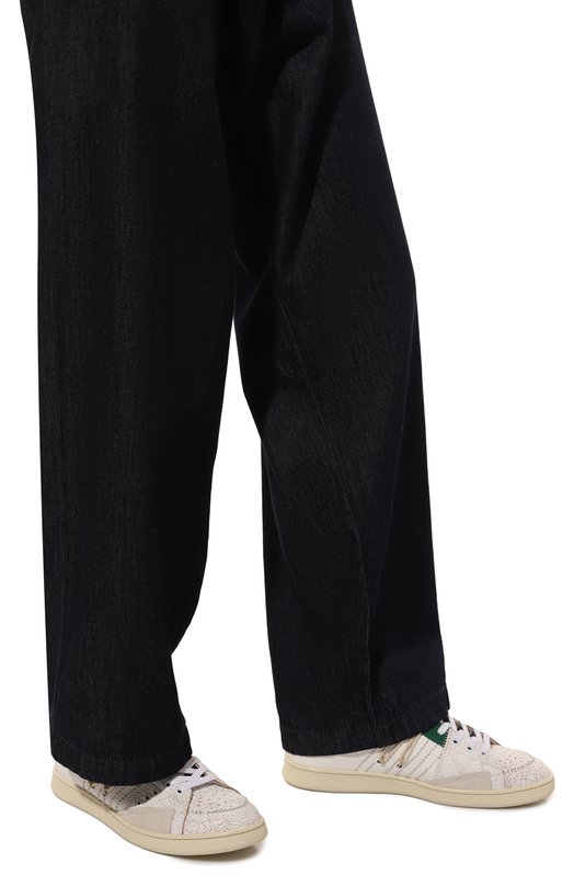 Кожаные кеды Cage Dual Hidnander Белый, фото 3