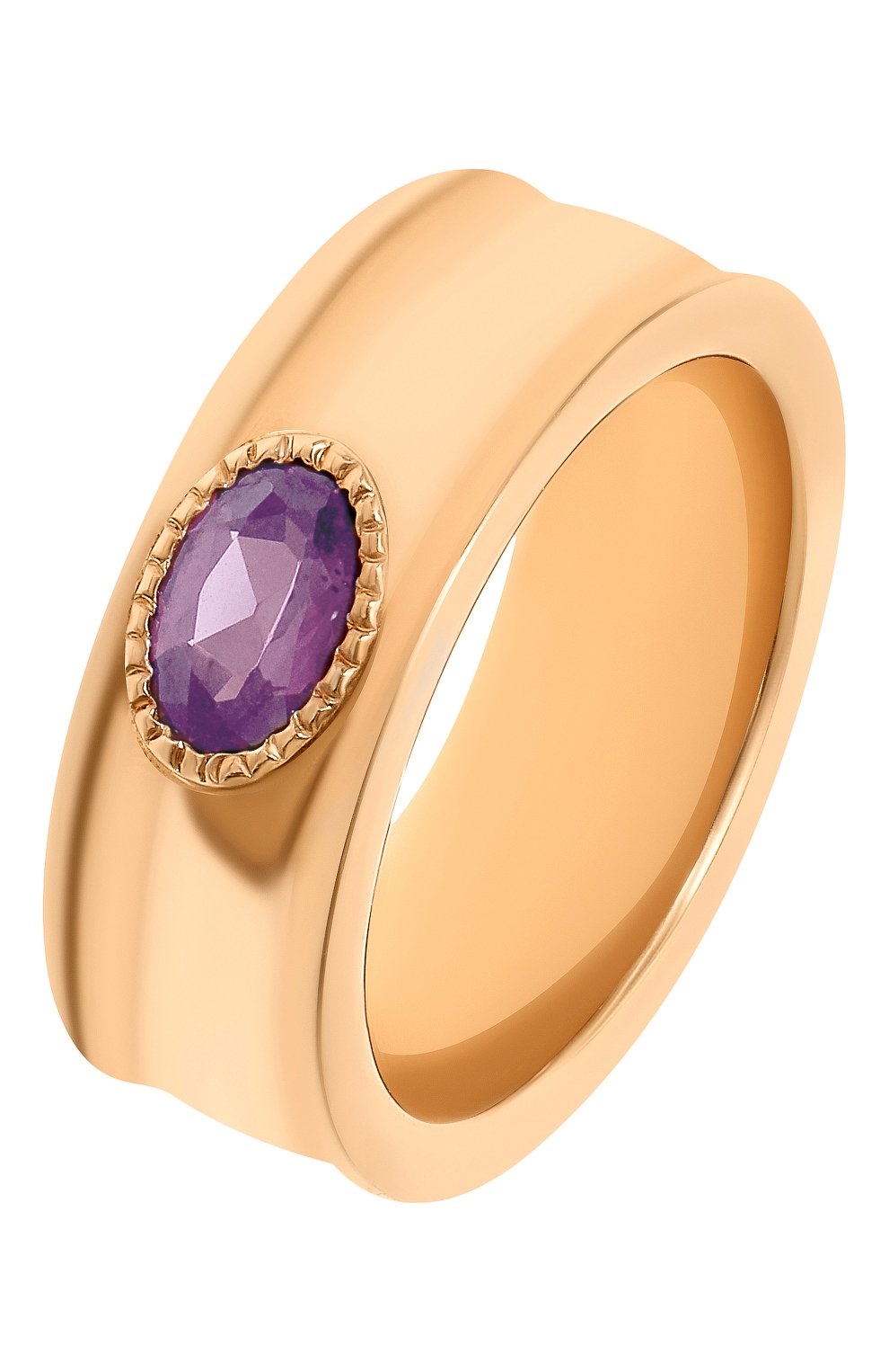 Кольцо с аметистом MOONKA, арт. an-r-amt, фото 1