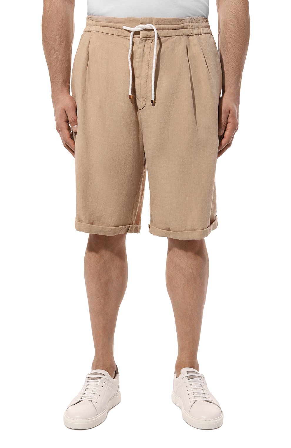 Льняные шорты BRUNELLO CUCINELLI, арт. M243DU0020, фото 3