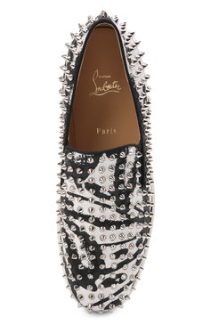 Текстильные слипоны roller boat CHRISTIAN LOUBOUTIN, арт. 1210919/R0LLER-B0AT FLAT, фото 1
