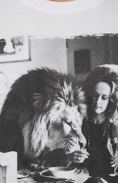 Хлопковая футболка BISIBIGLIO, арт. DINNER LI0N/2212 RIF (C0TT0NE PESANTE), фото 5