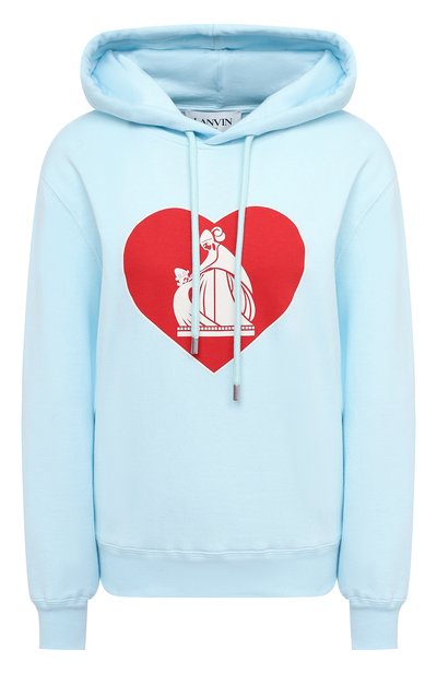 Хлопковое худи LANVIN, арт. RW-T0698J-JR39-H20, фото 1