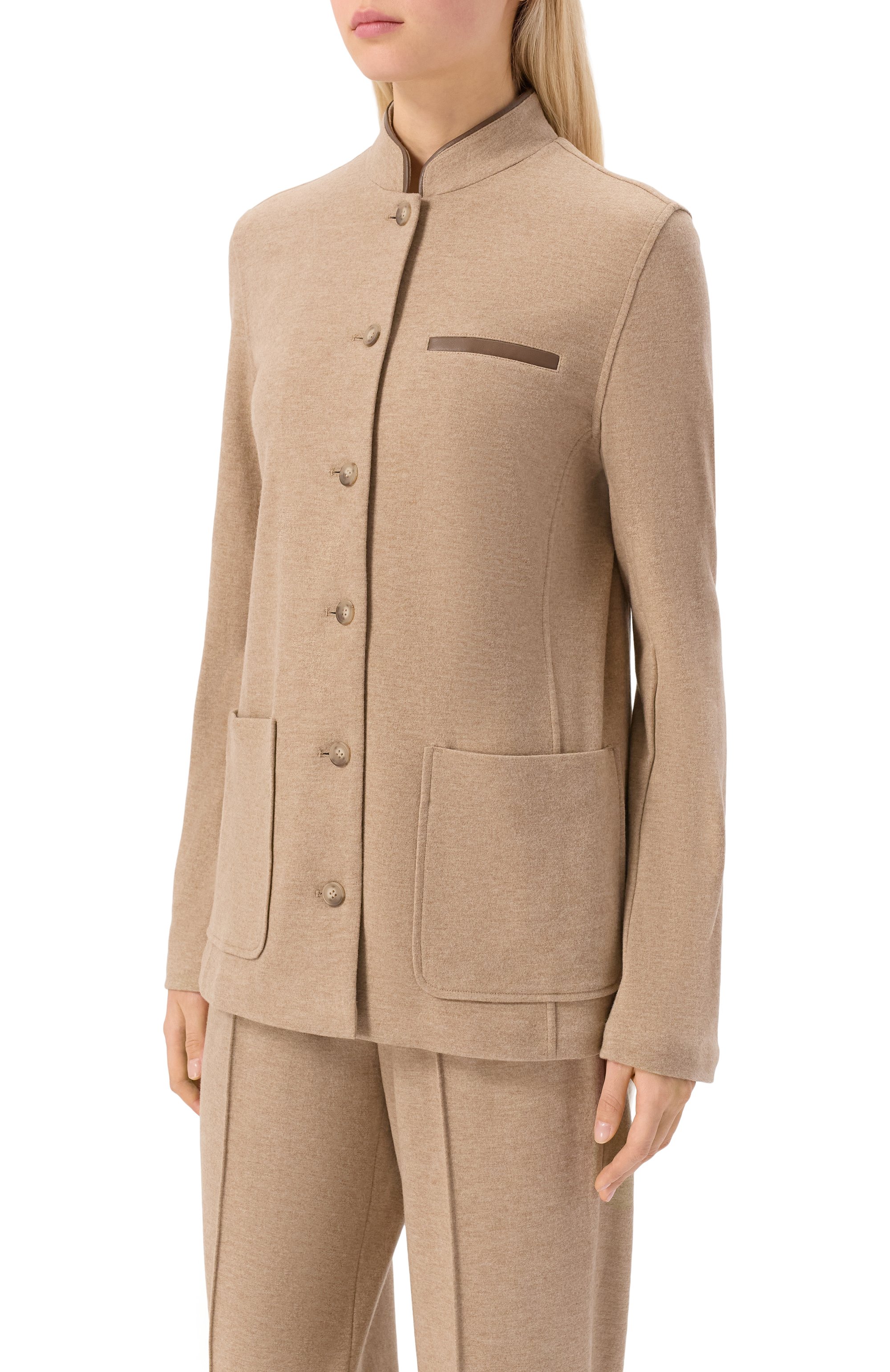 Шерстяной жакет 12 STOREEZ, арт. 134095, фото 3