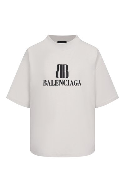 Женская хлопковая футболка BALENCIAGA, арт. 818431/TSVU4