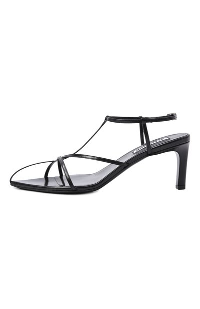 Кожаные босоножки cage JIL SANDER, арт. J15WL0062/P6519, фото 4