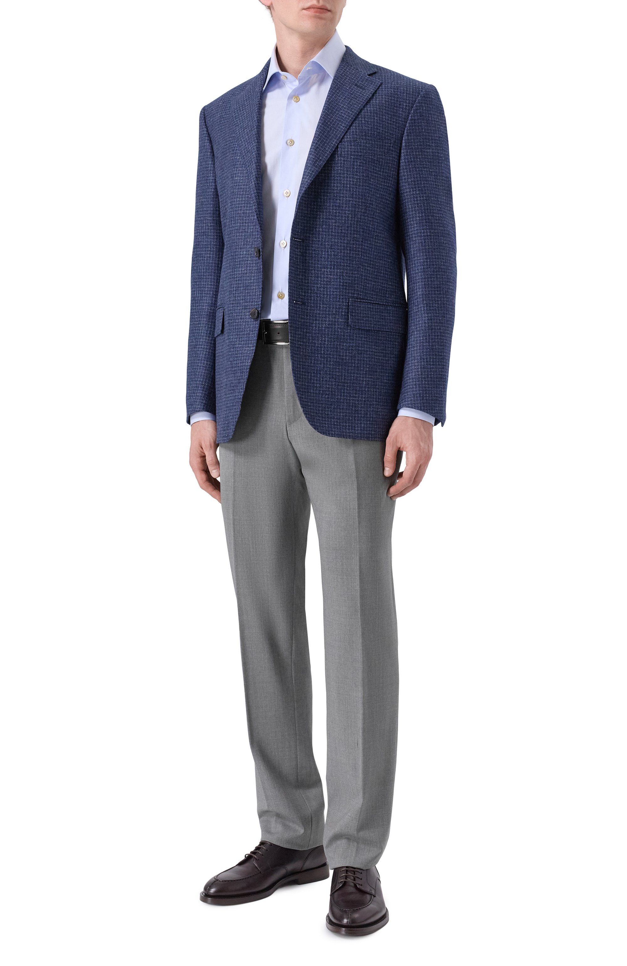 Хлопковая сорочка KITON, арт. UCCH0948302, фото 2