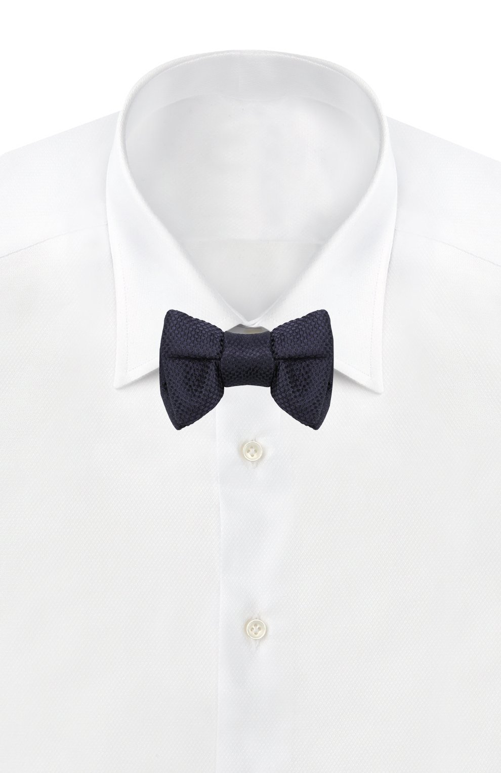 Галстук-бабочка из смеси шелка и хлопка TOM FORD, арт. 4TF24/4CH, фото 2