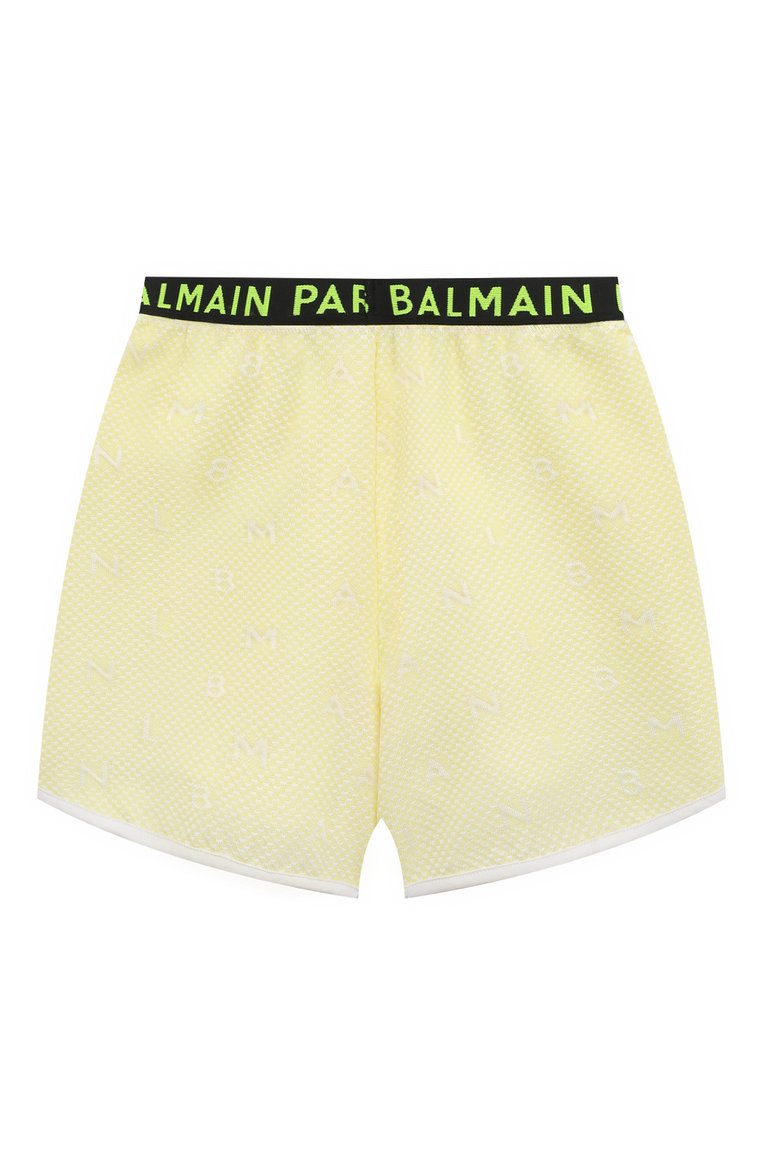 Детская комплект из толстовки и шорт BALMAIN  цвета, арт. BU3B30 | Фото 5 (Рукава: Длинные; Материал подклада: Хлопок; Материал внешний: Хлопок, Синтетический материал; Девочки Кросс-КТ: Костюмы-спорт; Ростовка одежда: 12 лет | 152 см, 16 лет | 164 см, 13 - 15 лет | 158 см, 10 - 11 лет | 140 - 146см, 8 лет | 128 см, 6 лет | 116 см)