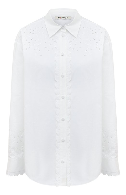 

Хлопковая рубашка Ports 1961, Белый