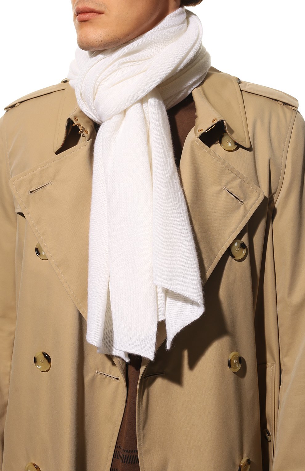 Кашемировый шарф ALLUDE, арт. 225/11241, фото 2