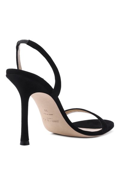 Замшевые босоножки jenn 100 JIMMY CHOO, арт. JENN 100/SUE, фото 5