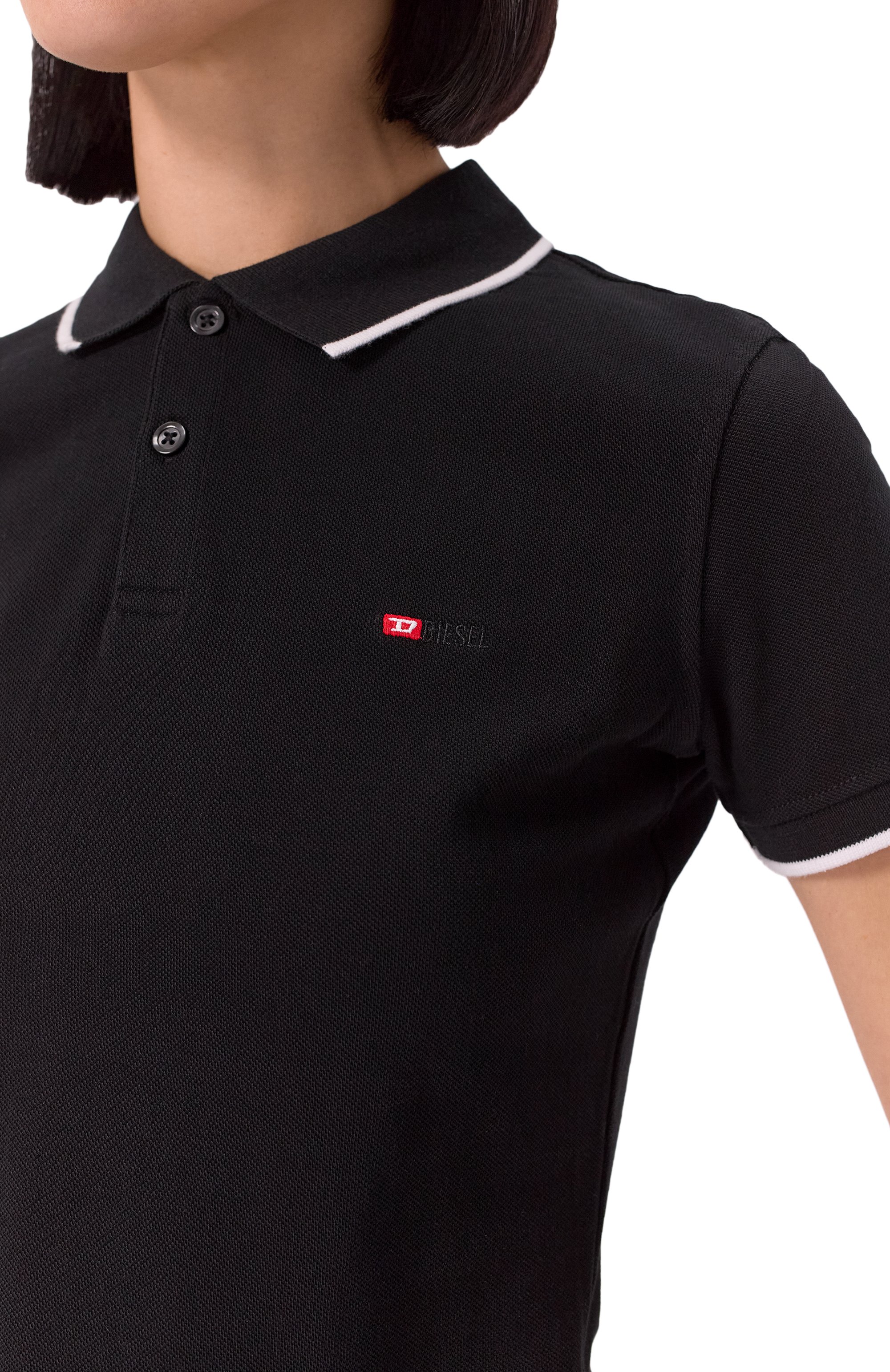 Хлопковое поло DIESEL, арт. A15042/0JMAD, фото 5