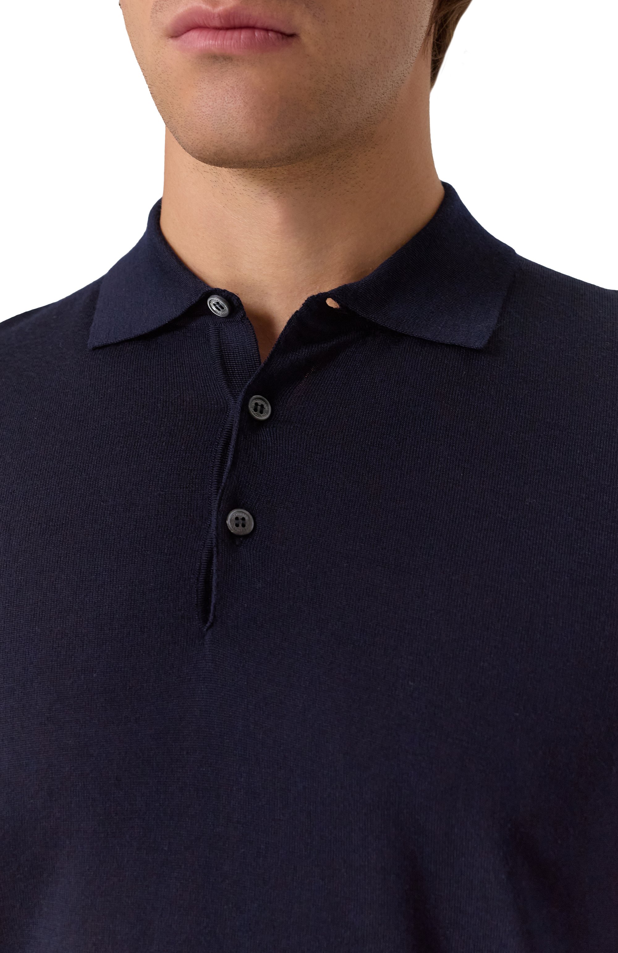 Шерстяное поло CORNELIANI, арт. 26M521-2625126, фото 5