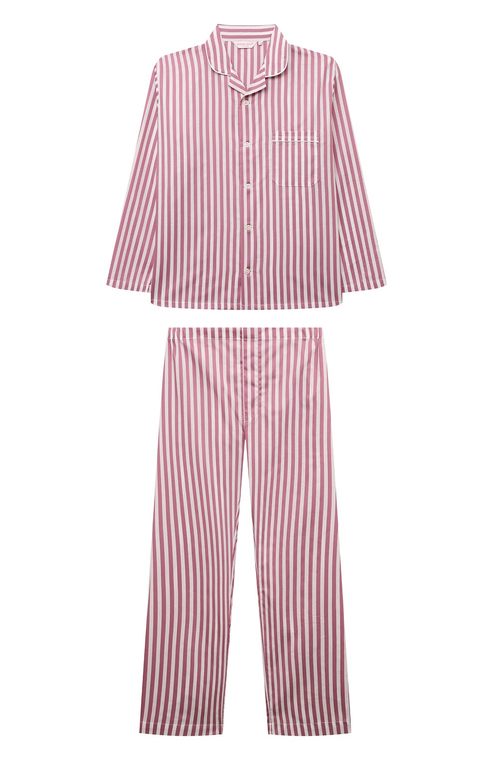 Хлопковая пижама DEREK ROSE, арт. 7025-CAPR023, фото 1